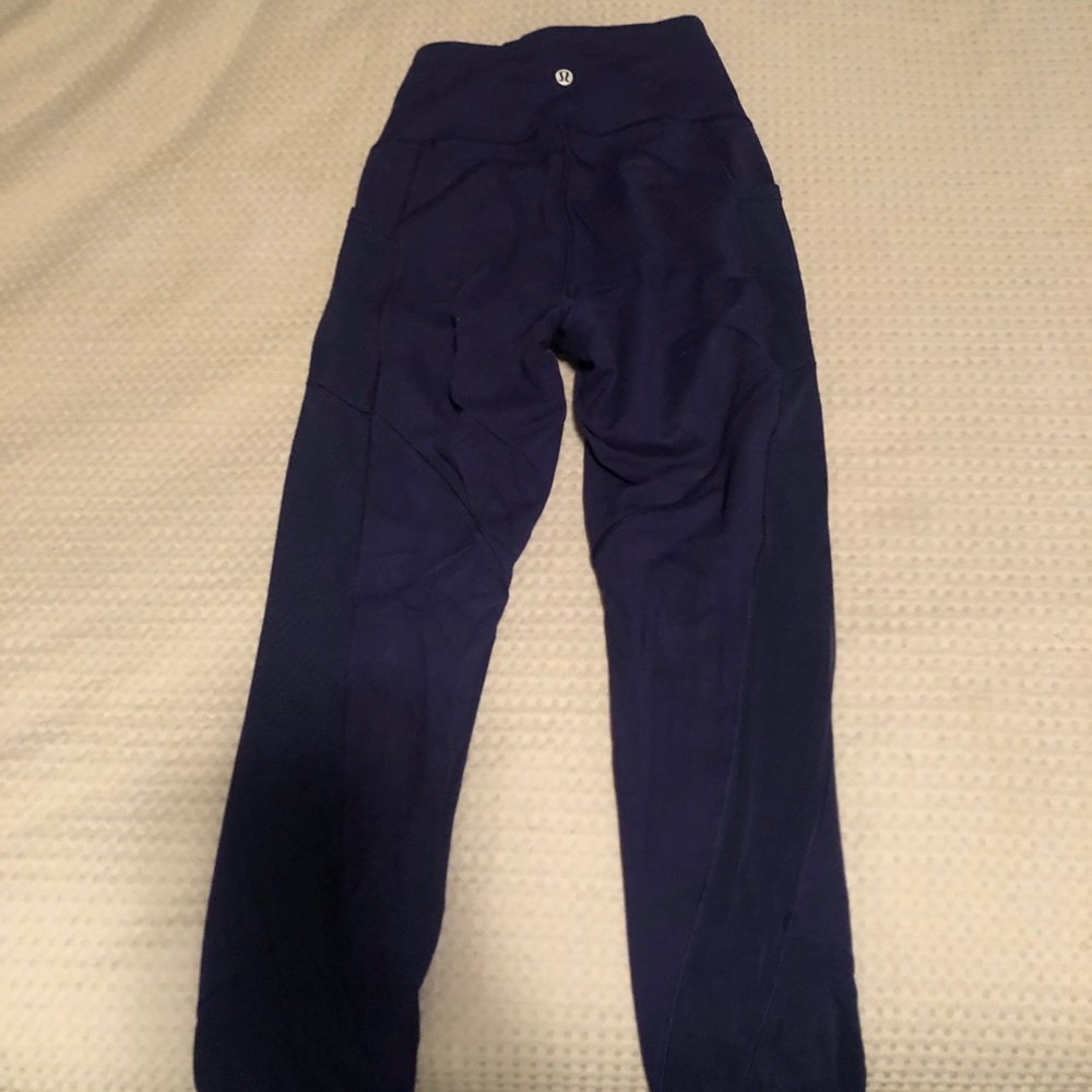 Lululemon leggings blue